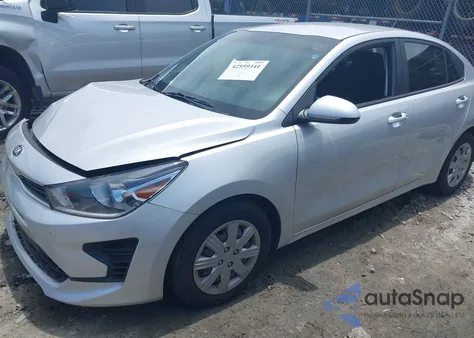 2021 Kia Rio S из США, поврежденный, VIN 3KPA24AD9ME397261